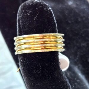 Gold Tone Ring - Size 9